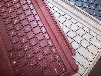 Русификация клавиатуры Microsoft Surface Pro Alcantara