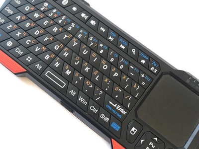 Гравировка мини клавиатуры с touchpad